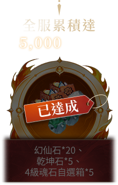 已達成