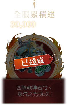 已達成